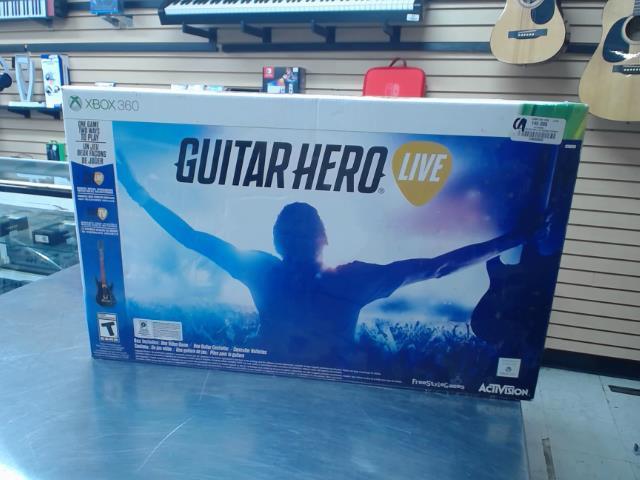 Bundle guitar hero live xbox360 openbox