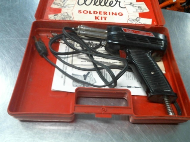 Kit de soudure vintage case rouge