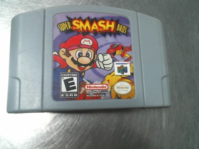Replique super smash bros n64
