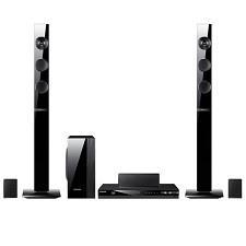Samsung home theater + speakers+man+fils