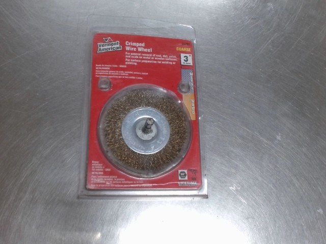Crimped wire wheel