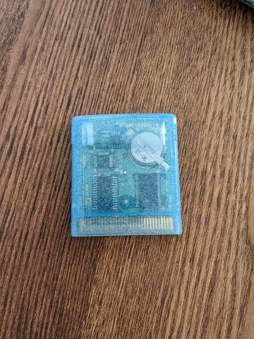 Pokemon crystal no label
