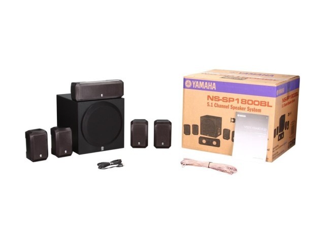 5.1 channel speaker systeme
