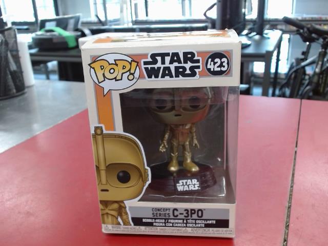 Figurine pop en boite c-3po