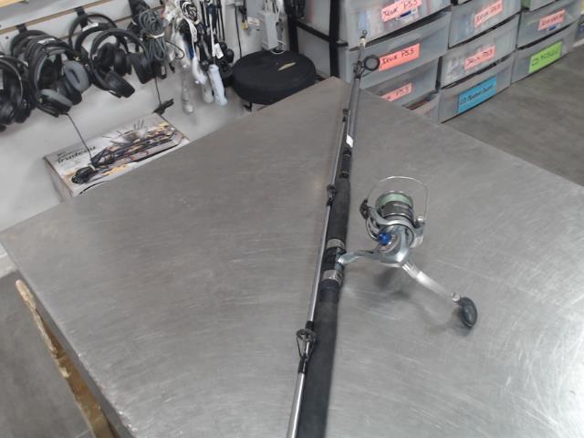 Canne peche+reel blue runner 50