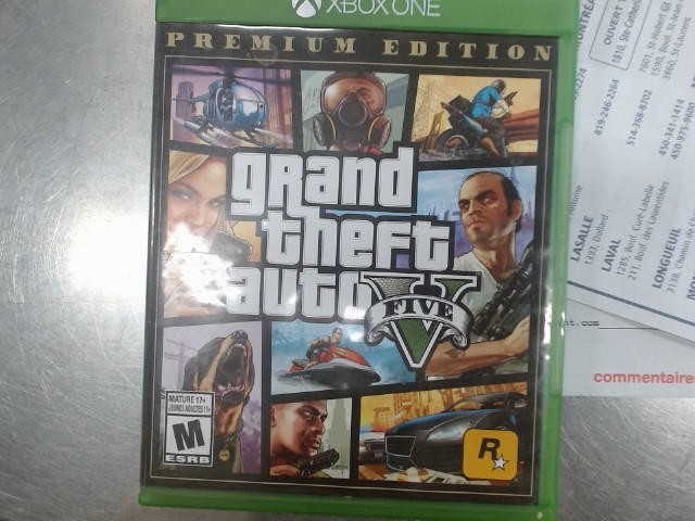 Grand theft auto v premium edition