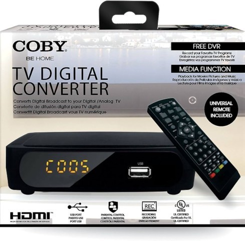 Digitall tv converter