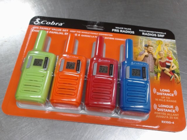 Radio bidirectionnelle (walkie talkie)