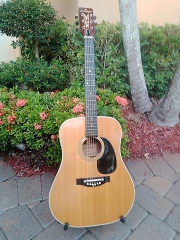 Guitare acoustique cbs masterwork mwg600