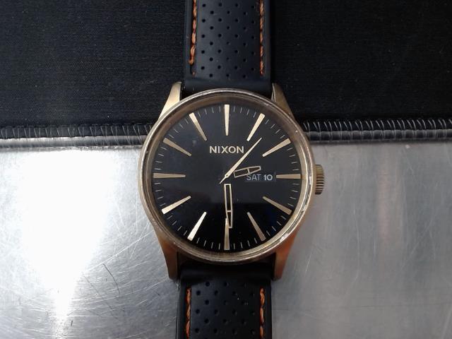 Nixon sentry cuir dor