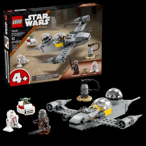 Star wars lego mando et grogu n1 fighter