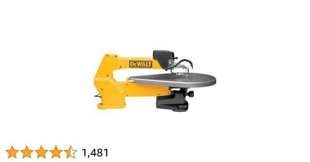 Scroll saw dewalt 20'' a fil