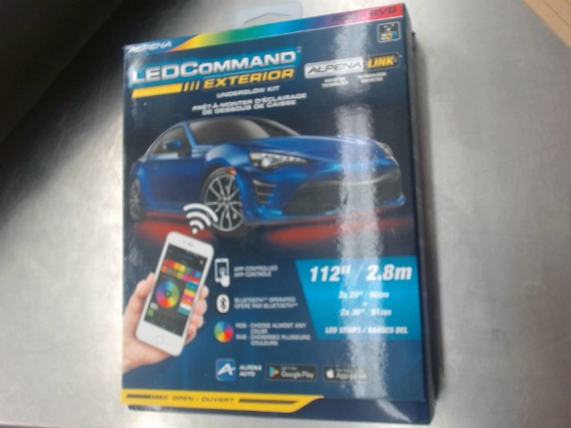 Led command exterior underglow