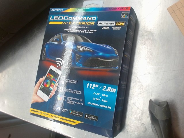 Led command exterior underglow
