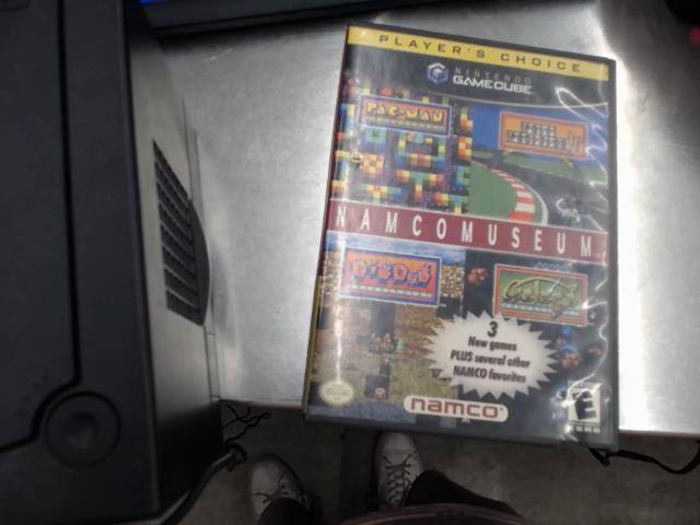 Jeu gamecube namco museum