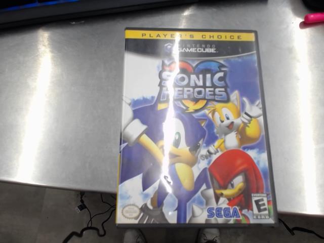 Jeu gamecube sonic heroes