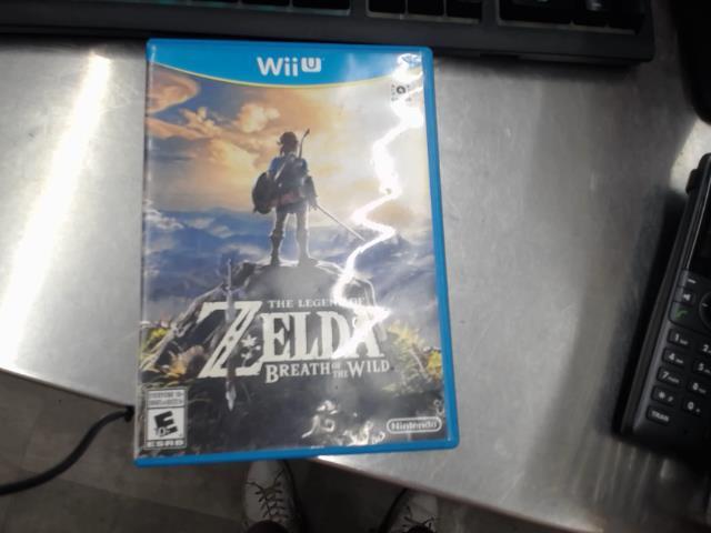 Jeu wii u tloz breath of the wild