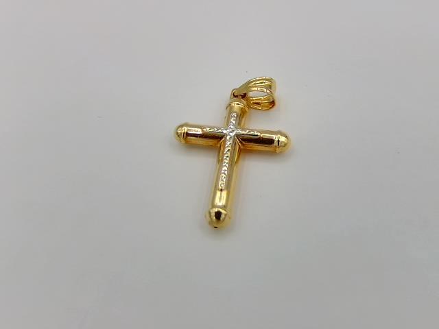 BRELOQUE CROIX EN OR 10KT