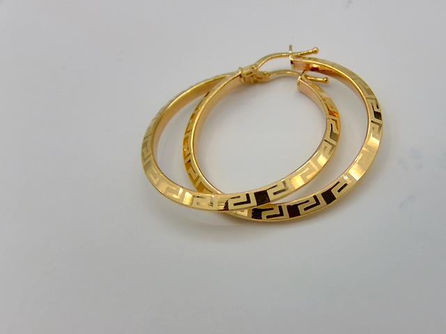 BOUCLES D OREILLES EN OR 10KT