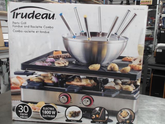 Combo raclette et fondue neuf