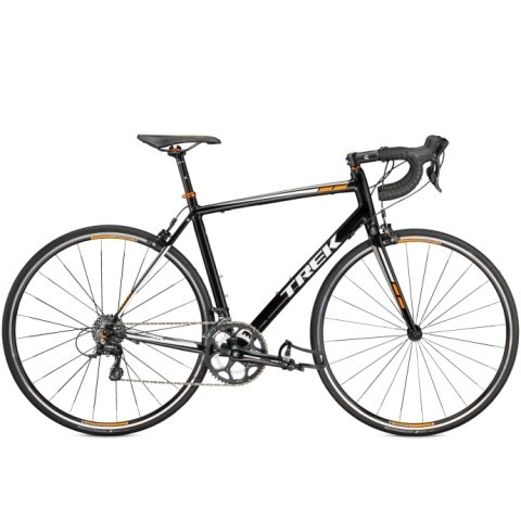 Velo de route 47cm noir et orange