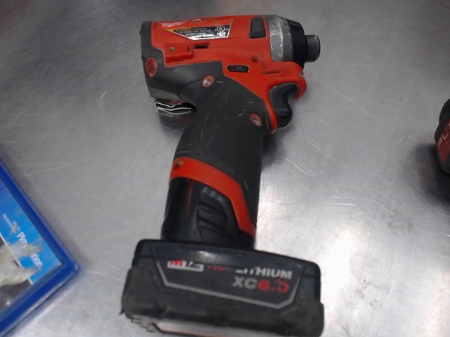 Impact driver milwaukee avec batt 6ah