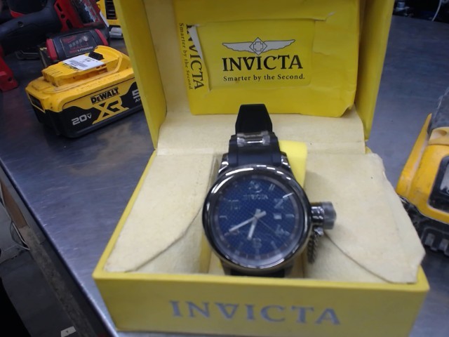 Montre homme dans boite jaune