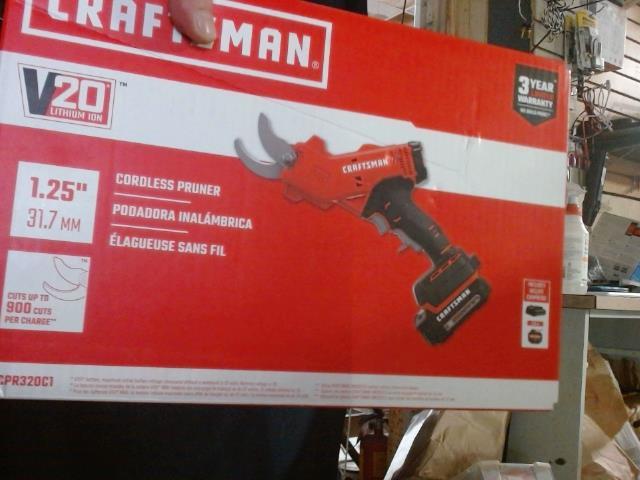 Cordless pruner