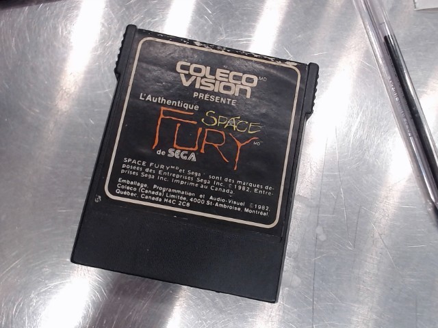 L'authentique space fury de sega