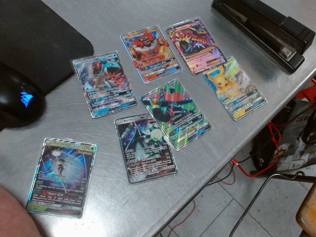 Carte pokemon x7