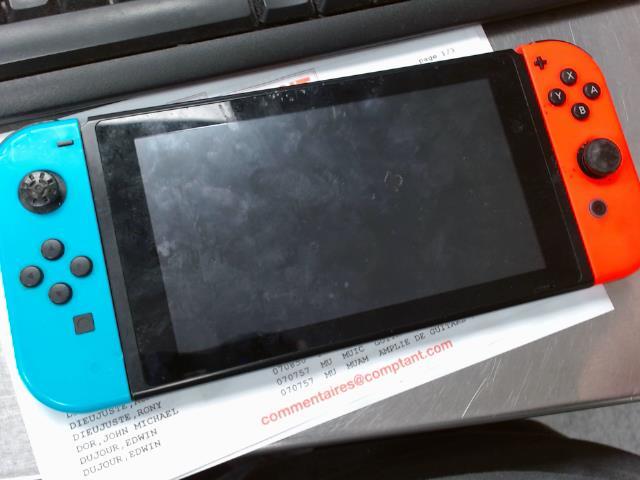 Nitendo switch console only