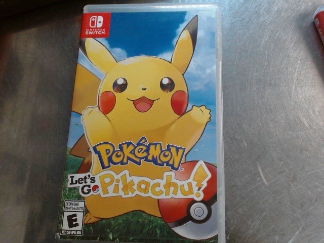 Pokemon let's go pikachu