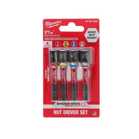 Shockwave impact duty nut driver set