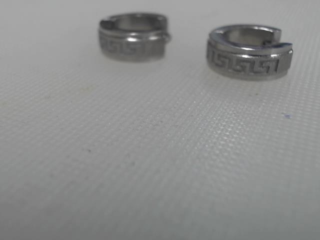 Paire boucle oreille en stainless