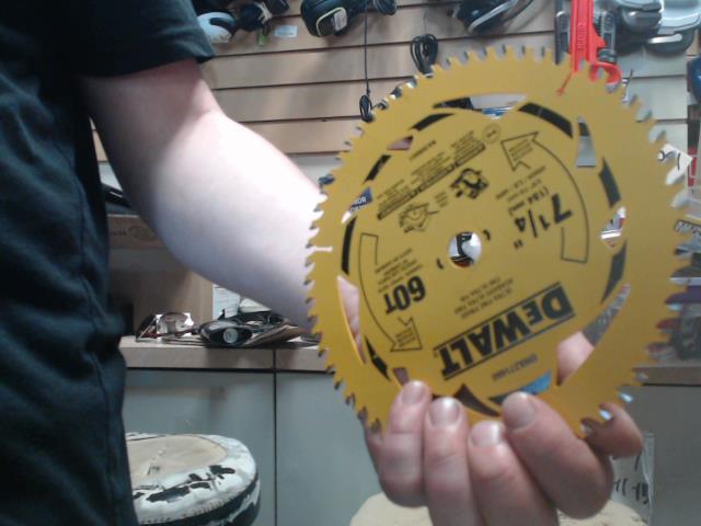 60t finishing blade