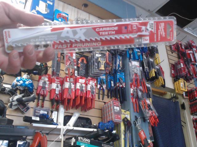 Carbide roots pruning blade pack