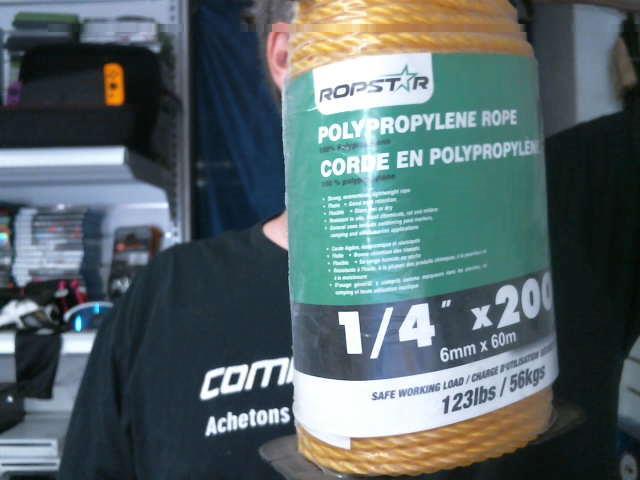 Corde de 200 pieds