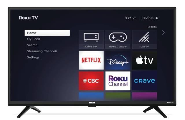 Smart tv 32 po avec roku
