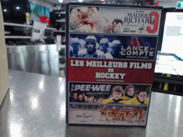Coffret les meilleur films de hockey qc