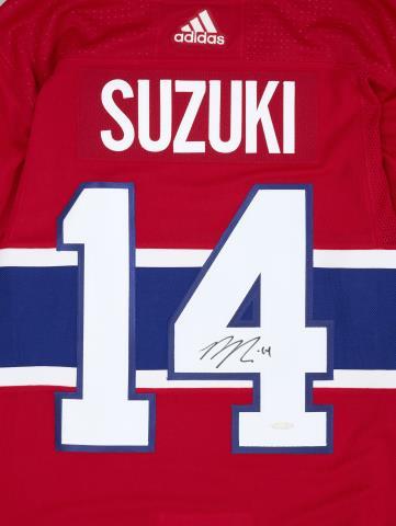 Jersey canadian mtl 44 signed
