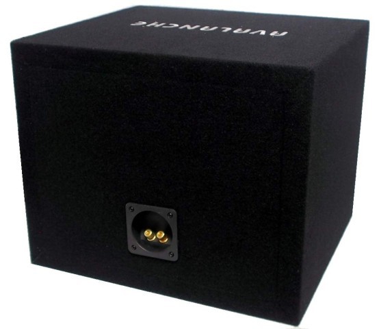 Haut parleur dans carton