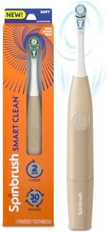 Spinbrush smart clean toothbrush