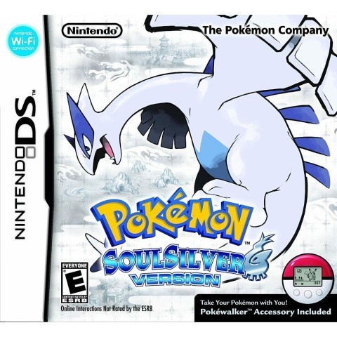 Boite avec poke walker  soul silver