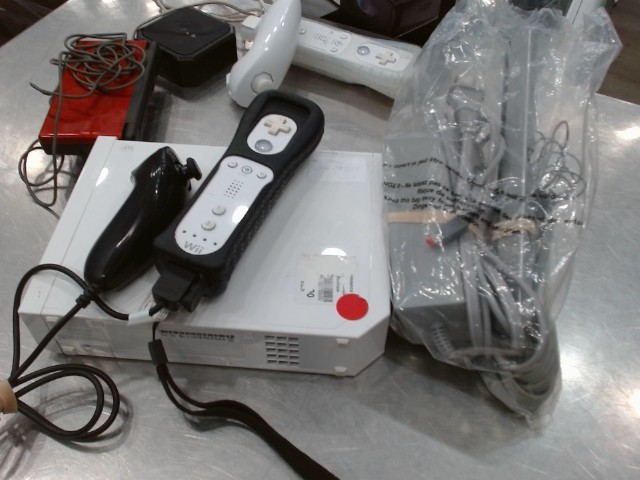 Console wii+wiimote+fils