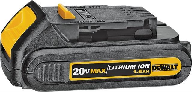 Battery dewalt 20v max 1..5ah