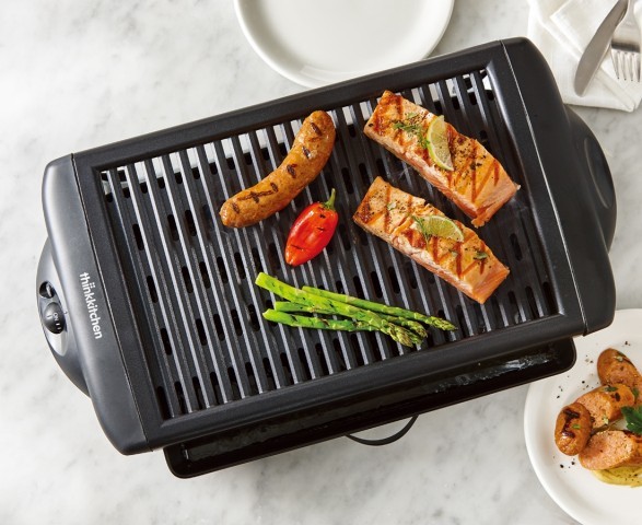 Electric indoor grill