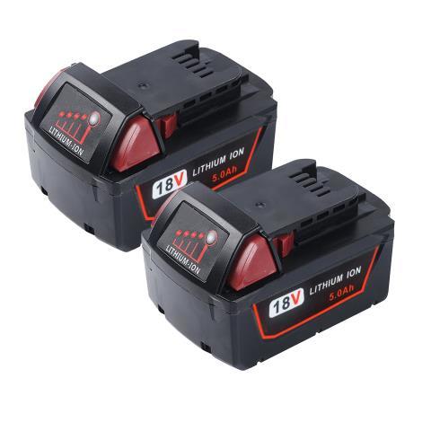 Duo pack m18 xc5.0 batterie neuve
