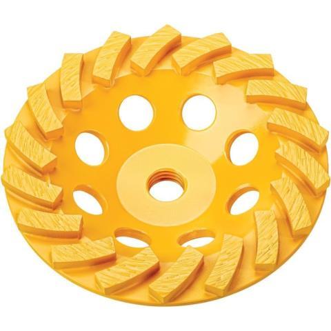 Turbo diamon cup wheel