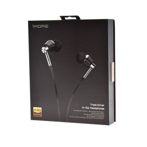 Triple driver in-ear headphones brandnew