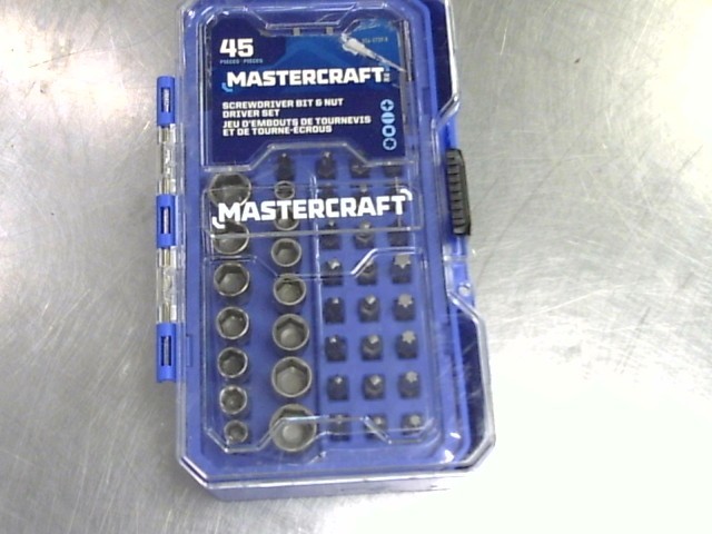 Kit 45pcs mastercraft new